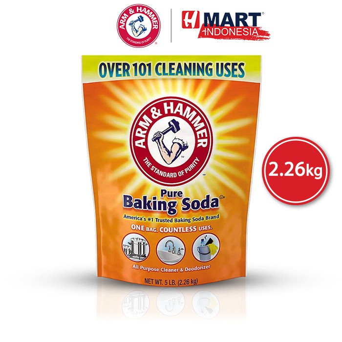 

Arm & Hammer Baking Soda Serbaguna Asli Usa 2.26Kg
