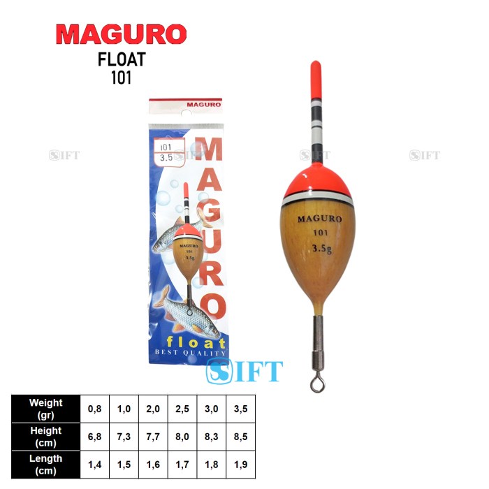 Pelampung MAGURO 101 FLOAT Pancing