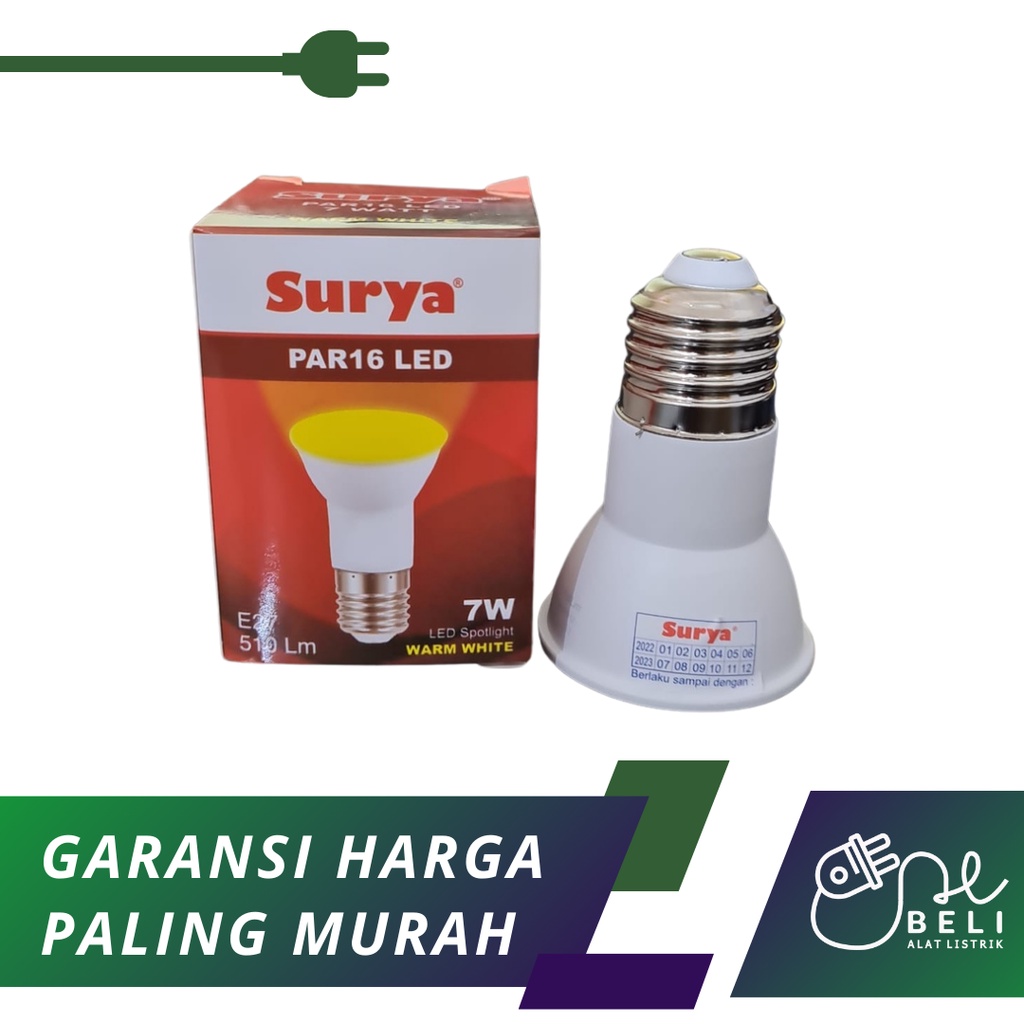 SURYA LED PAR16 E27 220V 7 W E27 HALOGEN SPOT LED SPOTLIGHT