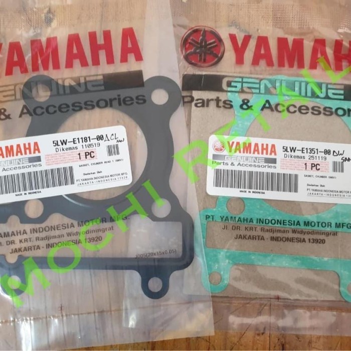 READY STOCK PAKING HEAD+BLOK MIO SPORTY / NOUVO ORI YGP