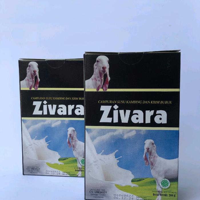 

terbaru !!! susu kambing etawa merk zivara paket 5 box bebas gluten standing pouch ready