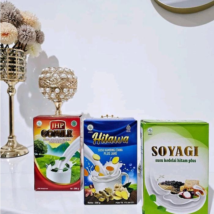 

terbaru !!! paket reseller 8 box hitawa susu jahe nyeri sendi tulang ready