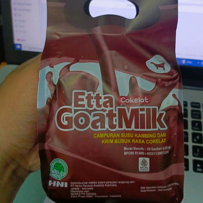 

SUSU KAMBING ETTA GOAT MILK RASA COKLAT TERBARU TERLARIS