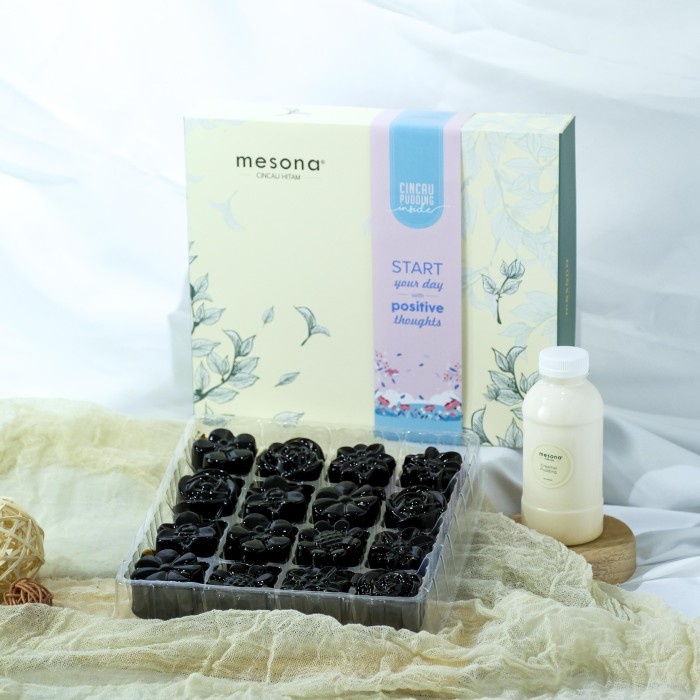 

HAMPERS Mini Cincau Hitam Pudding/ Jelly Mesona (dengan box)