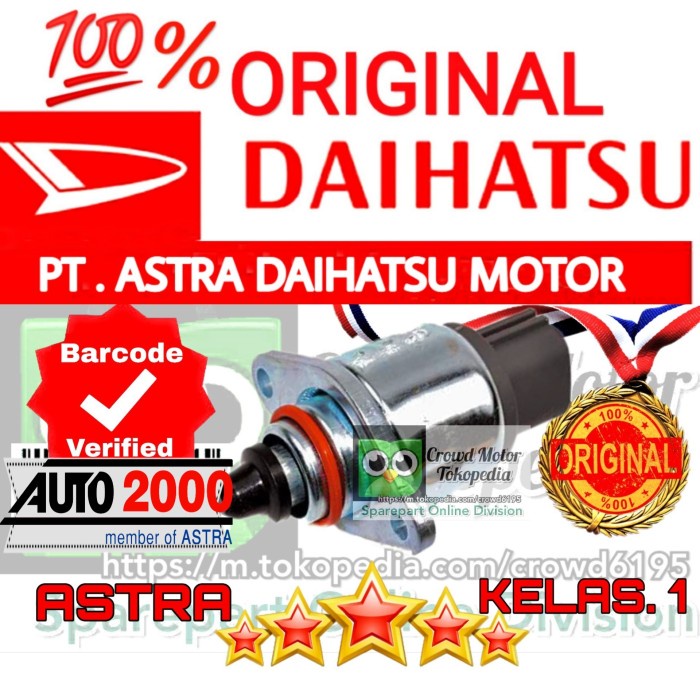 Idle Speed Control Sensor Isc Avanza Xenia *Ori Daihatsu 100%