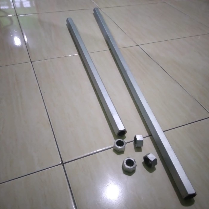 Long Tierod Hexagonal Katana Jimny - Hanya Batang Saja
