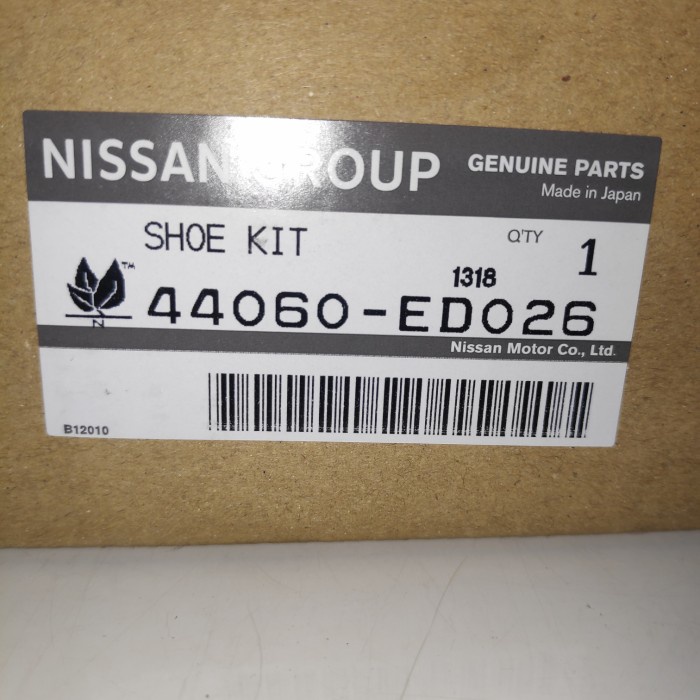 Kampas Rem Belakang Original Nissan Grand Livina X-Gear