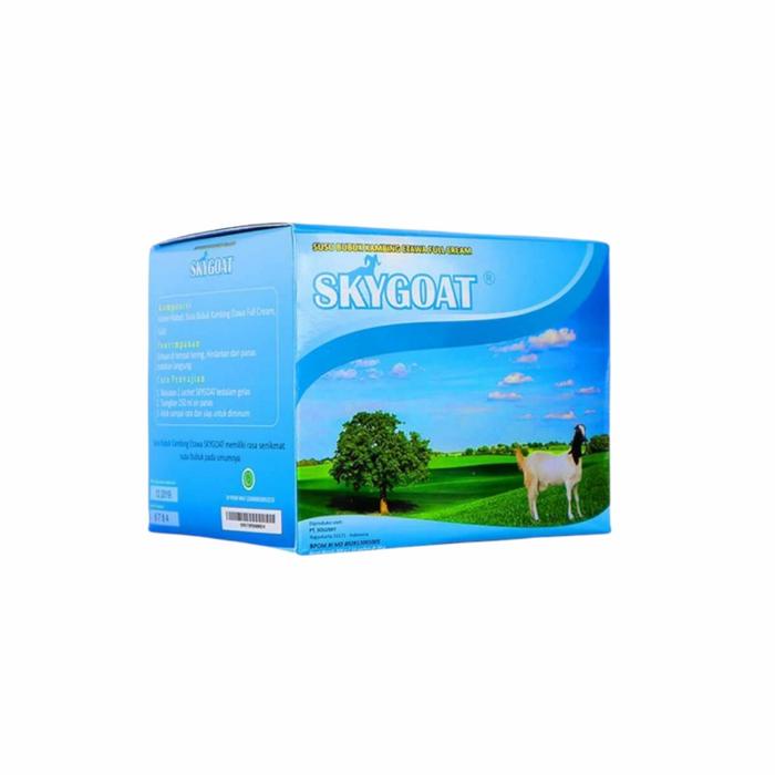 

PAKET 2 BOX SKYGOAT SKY GOAT Susu Kambing Etawa Bubuk Rasa Vanilla bebas kolesterol sachet Dairy