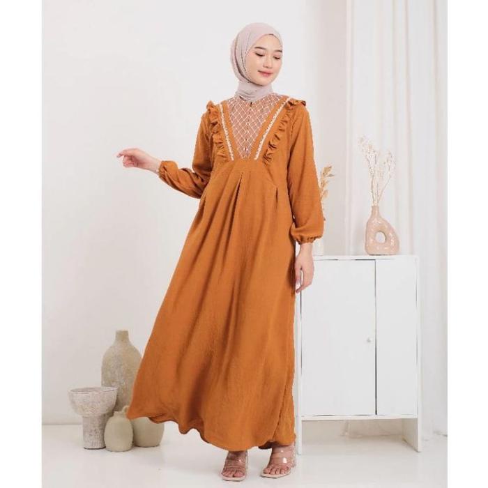 

Gamis Crinkle Dewasa Model / DRESS CRINKLE Gamis crinkle Airflow Premium mix Brokat nyaman adem