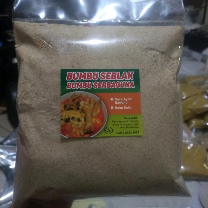 

paket MERDEKA1kg bumbu seblak cuanki bumbu wangi gurih aroma ayambawang /soto