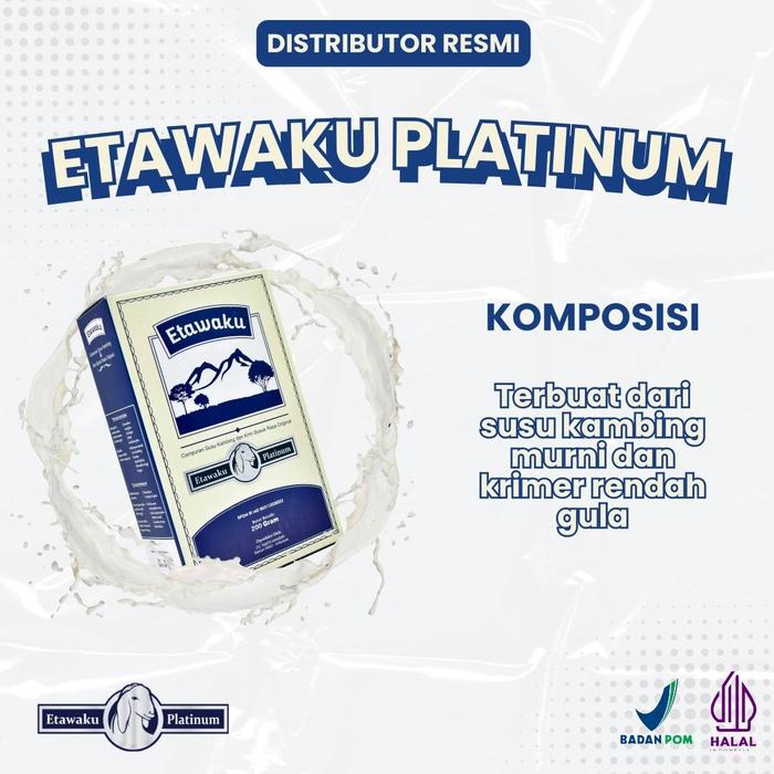 

Etawaku Platinum Susu Kambing Etawa 1 Box BPOM Halal