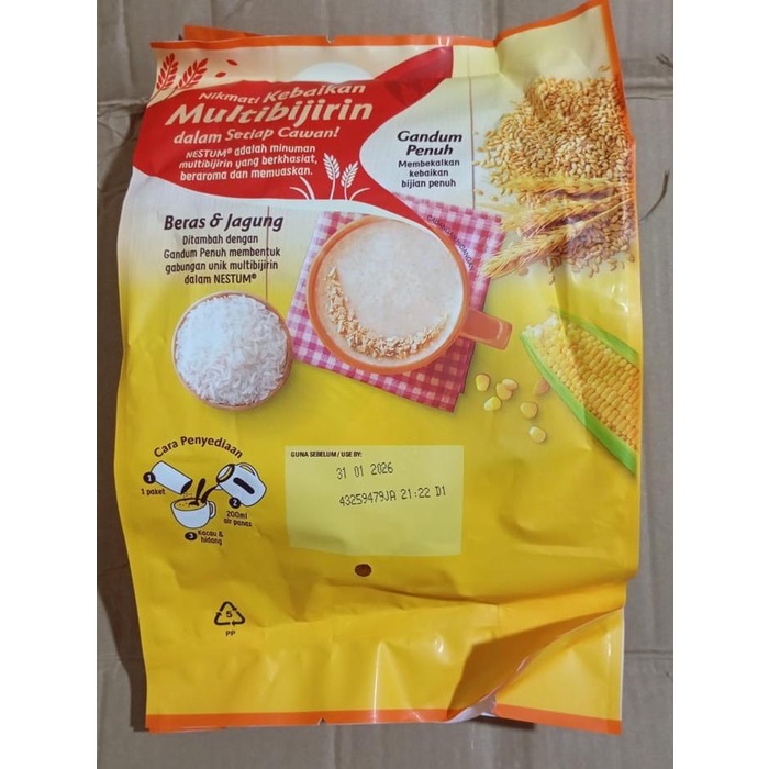 

Nestum 3 in 1 Sereal Sachet t Rasa Original 3 in 1