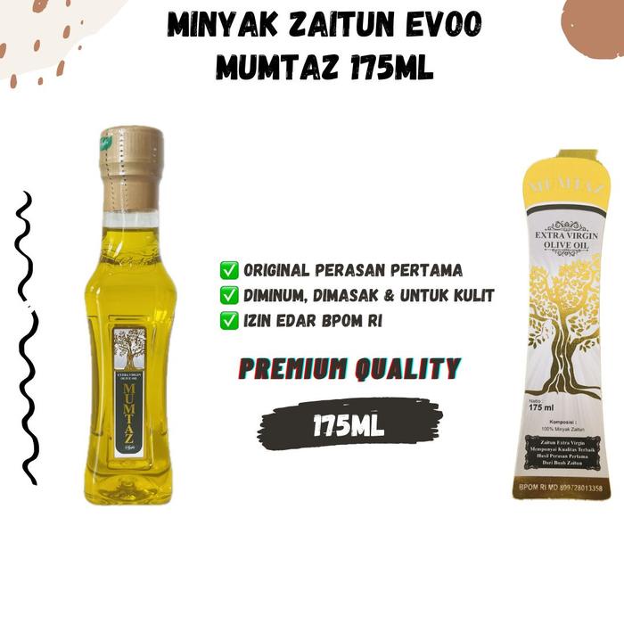 

MINYAK ZAITUN MUMTAZ 175ml EVOO Extra Virgin Olive Oil Zaytun Zayitun Tursina Untuk Masak Siap Minum