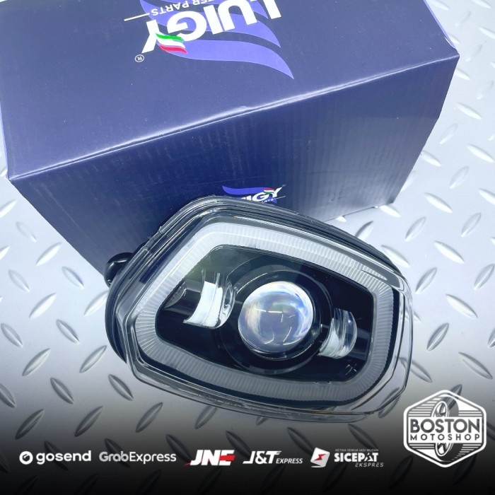 Termurah Daymaker Headlamp Vespa S 125 Iget Facelift Luigy M01