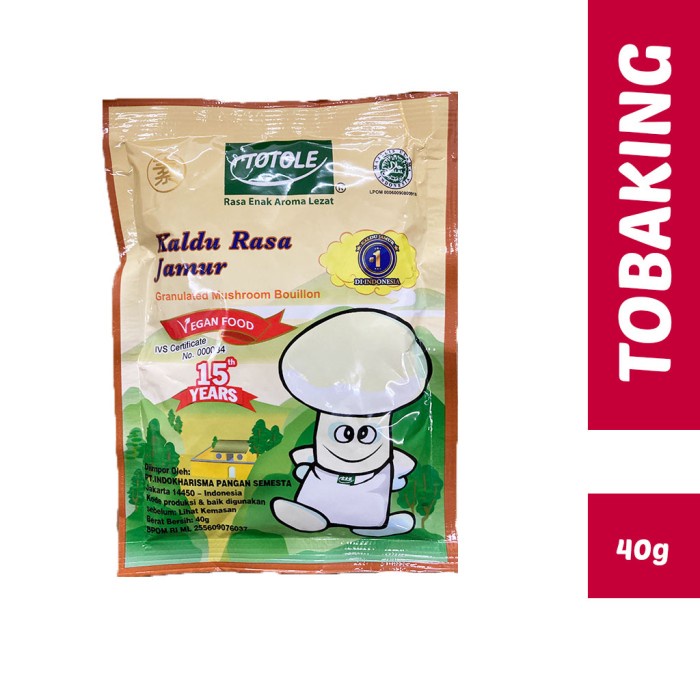 

Sale! Totole Kaldu Jamur 40Gr Penyedap Rasa Mushroom Halal