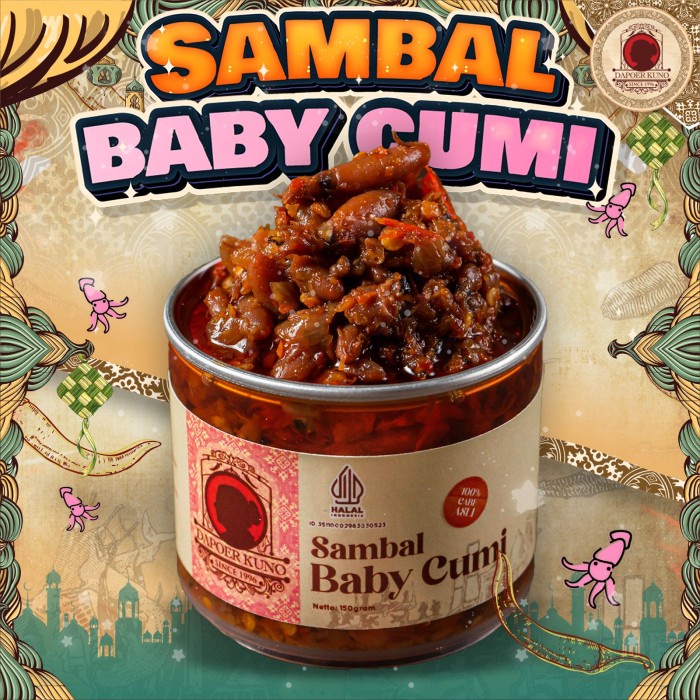 

Sale! Sambal Baby Cumi Dapoer Kuno