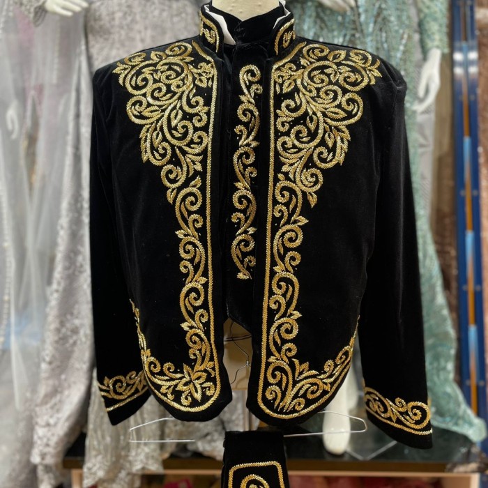 MURAH beskap jawa / beskap beludru / baju pengantin pria adat jawa