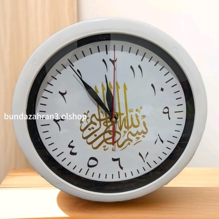 TERBARU Jam dinding tawaf unik arah putaran dari kanan ke kiri