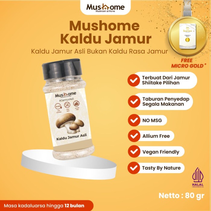 

Sale! Kaldu Jamur Botol Shiitake - Mushome - Rendah Kalori & Lebih Sehat
