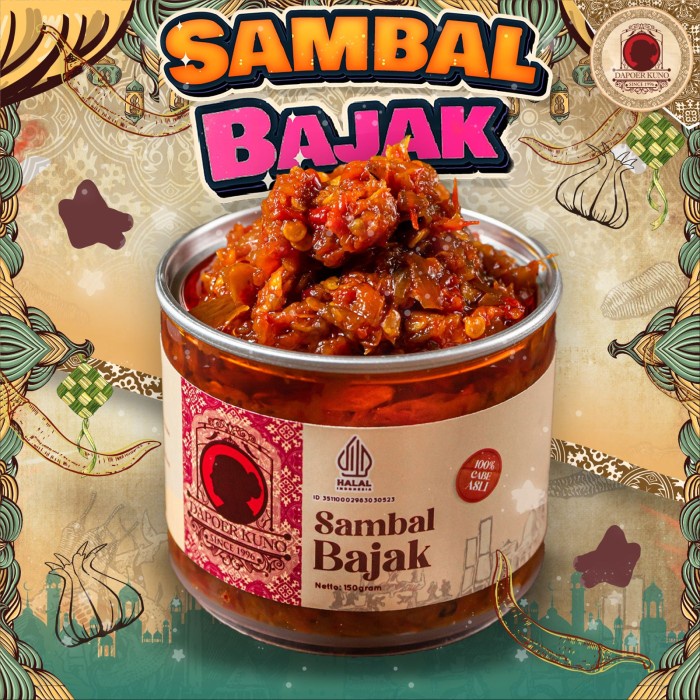 

Sale! Sambal Bajak Dapoer Kuno 150 Gram