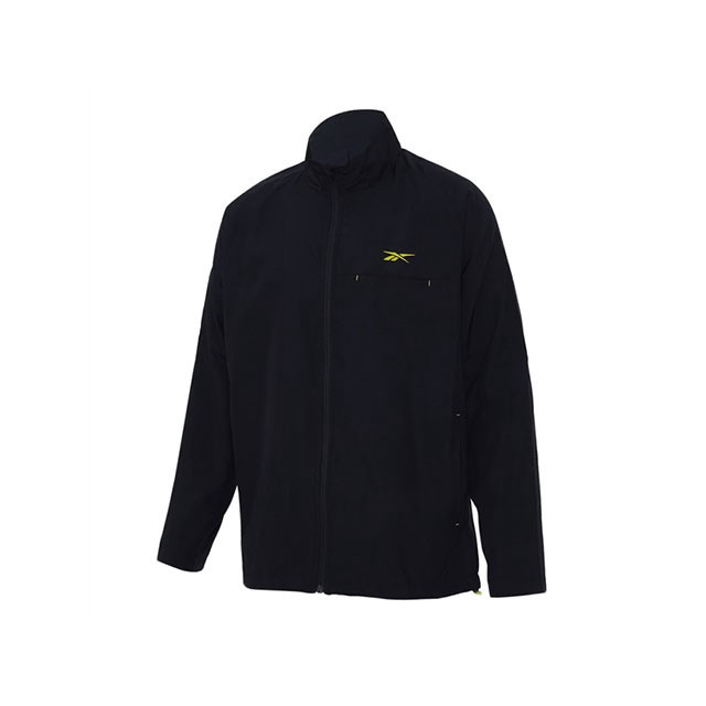 JAKET RUNNING REEBOK Training Jacket Black Original *BEST SELLER *UKURAN M L