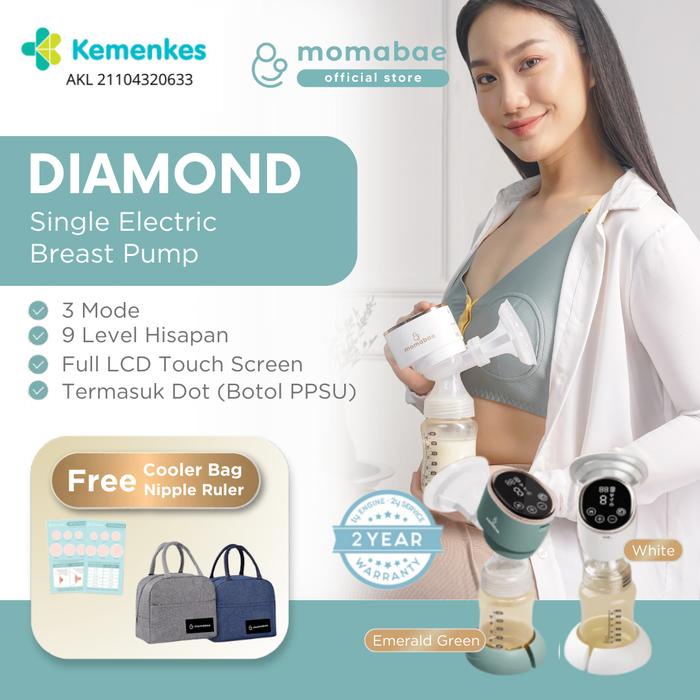Momabae - Diamond Pompa Asi Elektrik Pumping Accessories Ibu Electric Bayi