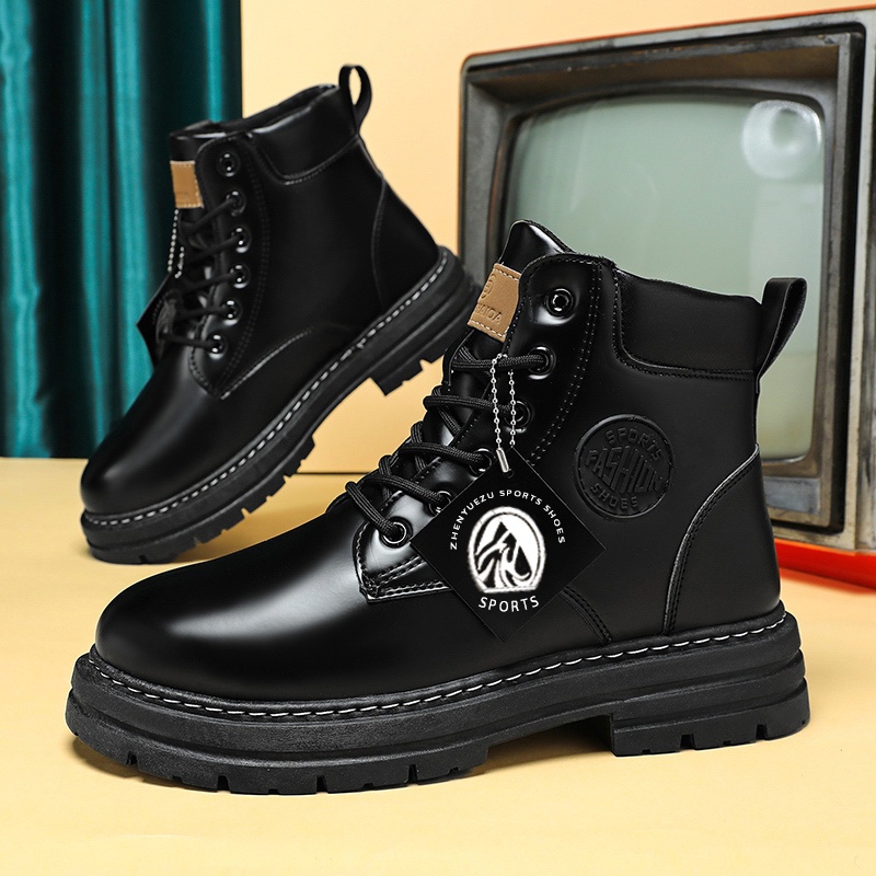 PROMO TERBARU 2025 Sepatu dr martens original sol tinggi low boots pria casual terbaru sepatu boots