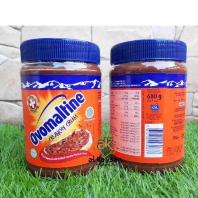 

ovomaltine crunchy 680gr/cokelat/crunchy/enak/selai/murah/roti/manis