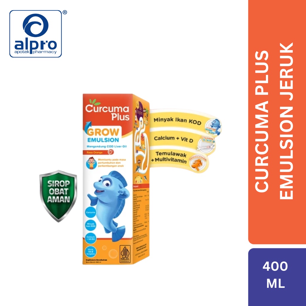 CURCUMA PLUS EMULSION JERUK 400ML
