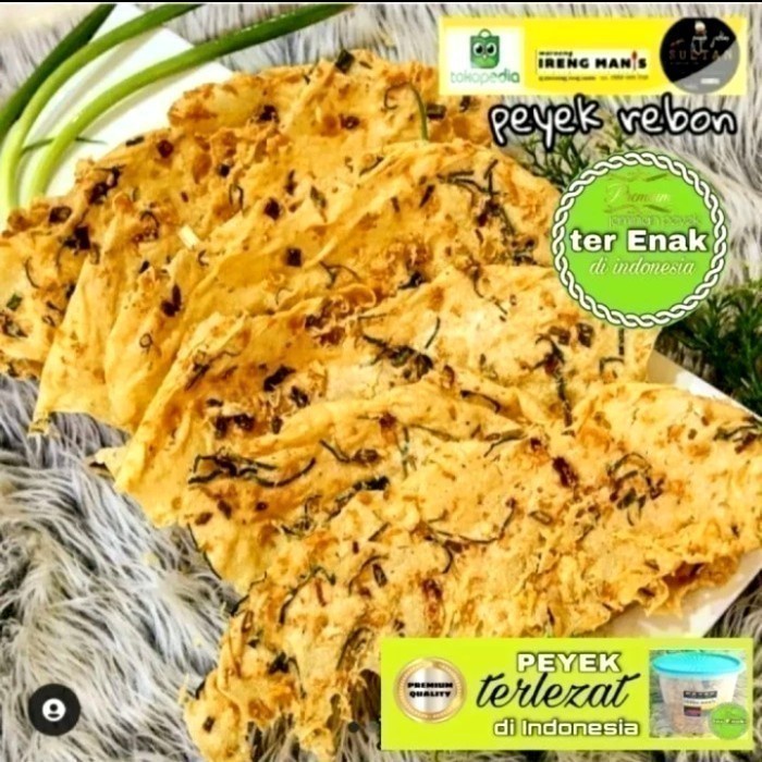 

peyek sultan premium kacang/rebon/teri/Mede/kacang ijo/peyekcabe