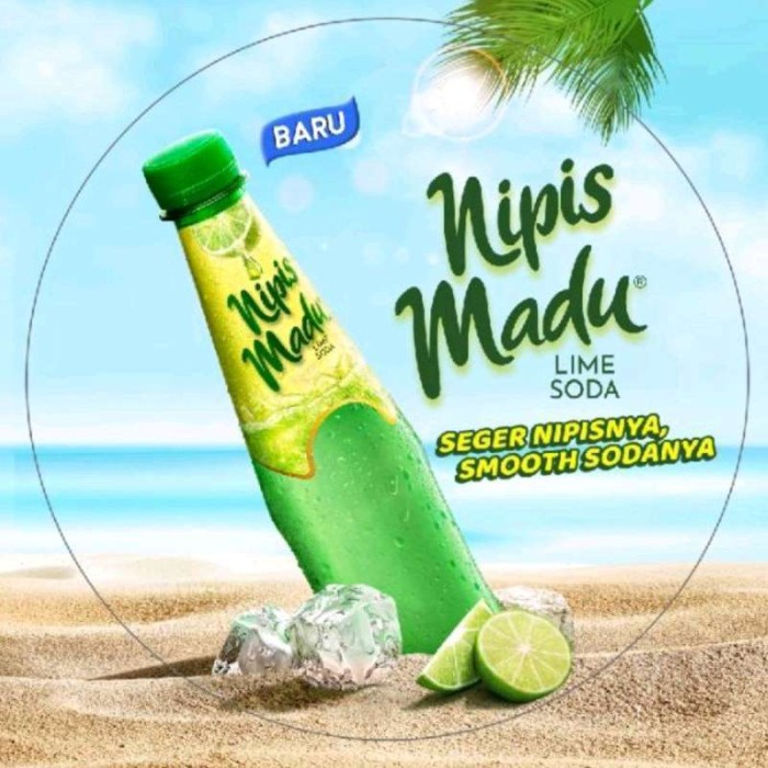 

Nipis Madu Lime Soda Minuman Rasa Jeruk 330ml dus isi 12pcs