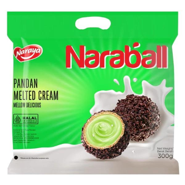 

SALE !!! NARAYA NARABALL MELTED CREAM BALL WAFER / NARABALL WAFER BALL READYY