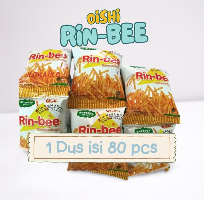 

SALE !!! OISHI RINBEE RASA KEJU 1 DUS ISI 80 PCS SNACK READYY