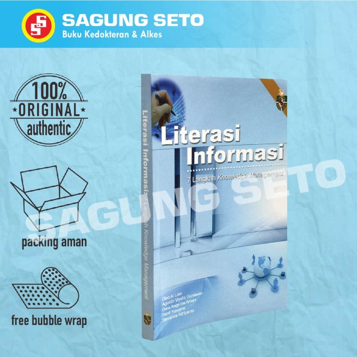 

SALE !!! LITERASI INFORMASI 7 LANGKAH KNOWLEDGE MANAGEMENT - DIAO AI LIEN READYY