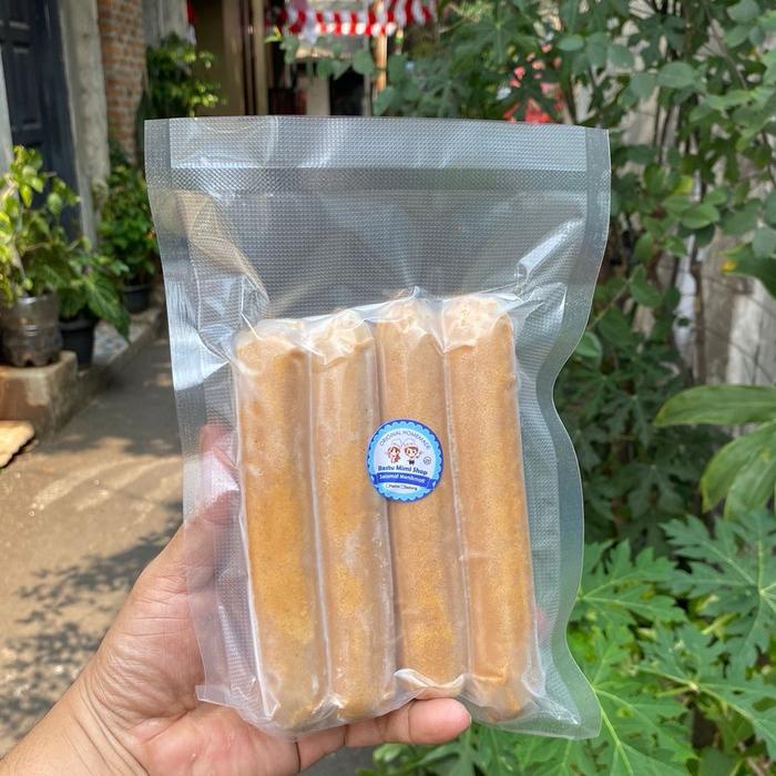 

READY STOK SOSIS JUMBO ISI 4 DAGING MEAT-UNTUK HOT DOK DAN SOSIS BAKAR FOOD FROZEN MAKANAN SPICY