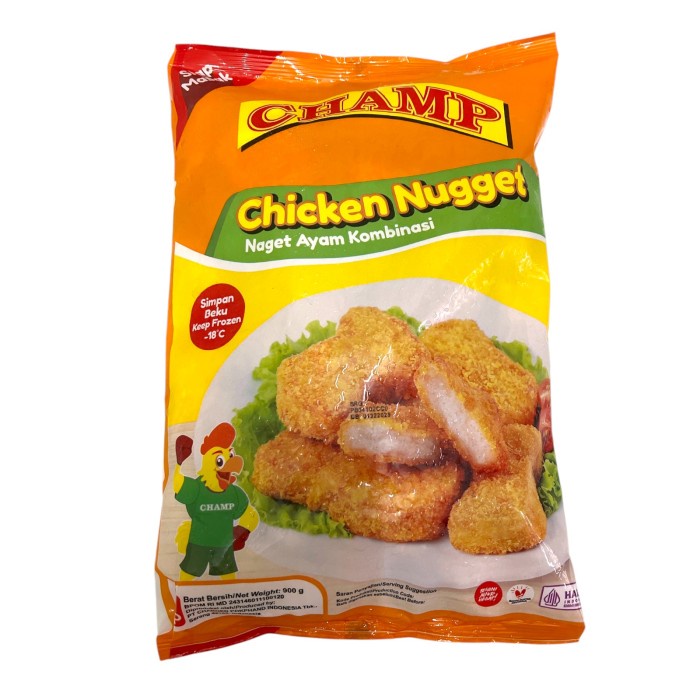 

SALE PROMO CHAMP CHICKEN NUGGET 900GR / CHAMP NUGGET 900GR READYY