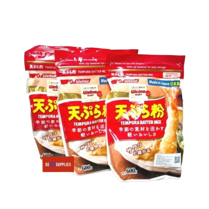

SALE !!! NISSIN WELNA TEMPURAKO 600GR READYY