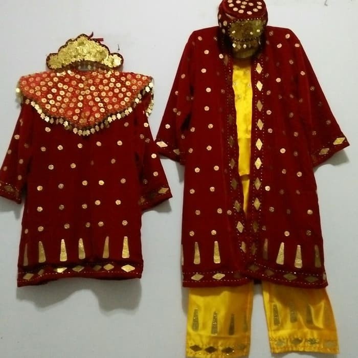 TERBAIK baju adat palembang // pengantin palembang set komplit