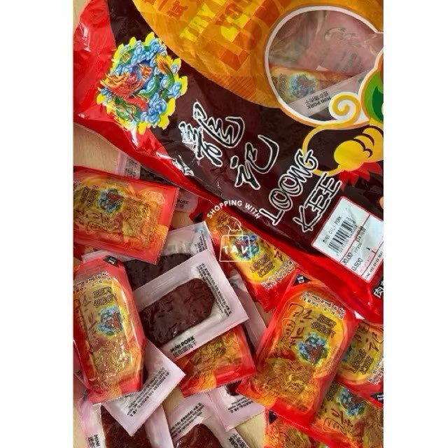 

SALE !!! [READY STOCK] LOONG KEE MINI DRIED MEAT VACUUM PACK - MALAYSIA BAKKWA / DENDENG READYY