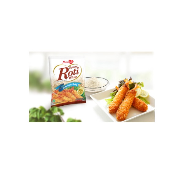 

SALE !!! TEPUNG ROTI PANIR PUTIH MAMASUKA 1KG / WHITE BREAD CRUMBS GARING READYY