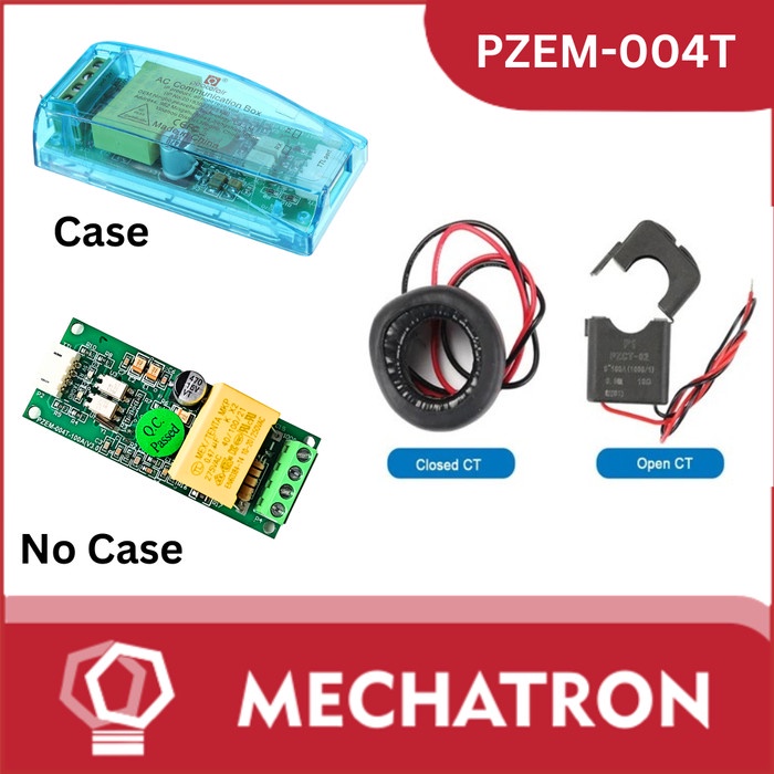 promoHebatGan- PZEM-004T Sensor Watt Volt Current Power Tegangan Arus Meter AC 100V