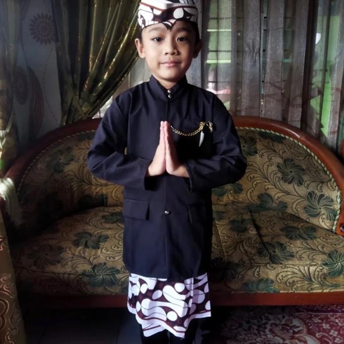 TERMURAH BAJU ADAT BASOFI ANAK , BAJU ADAT JAWA ANAK Fashion