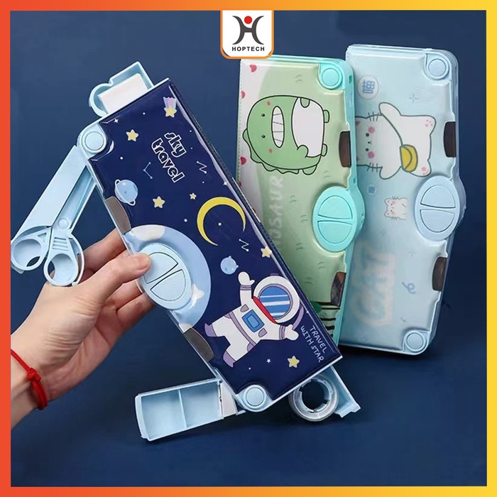 

Aimilo Kotak Pensil Multifungsi Lengkap Peruncing Gunting Penggaris TERLARIS/TERMURAH/TERPOPULER