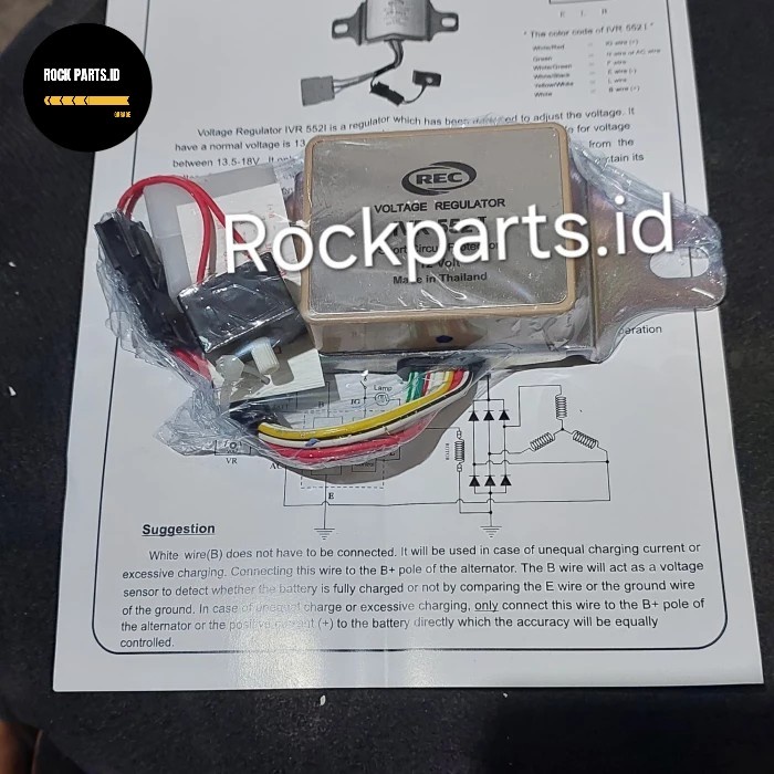 Ket Out Cut Out Ic Regulator Voltage Taft Gt Rocky Hiline Hardtop Diesel Bj40