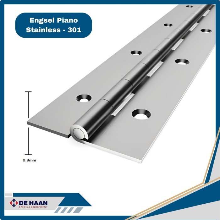 ENGSEL PIANO STAINLESS ASLI PANJANG 1.8 METER