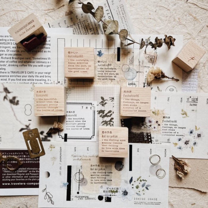 

02 Penspapersplanner Rubber Stamp