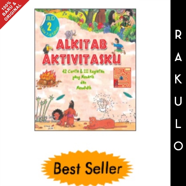 

Buku Alkitab Aktivitasku Jilid 2 - Usia 7-9 Tahun