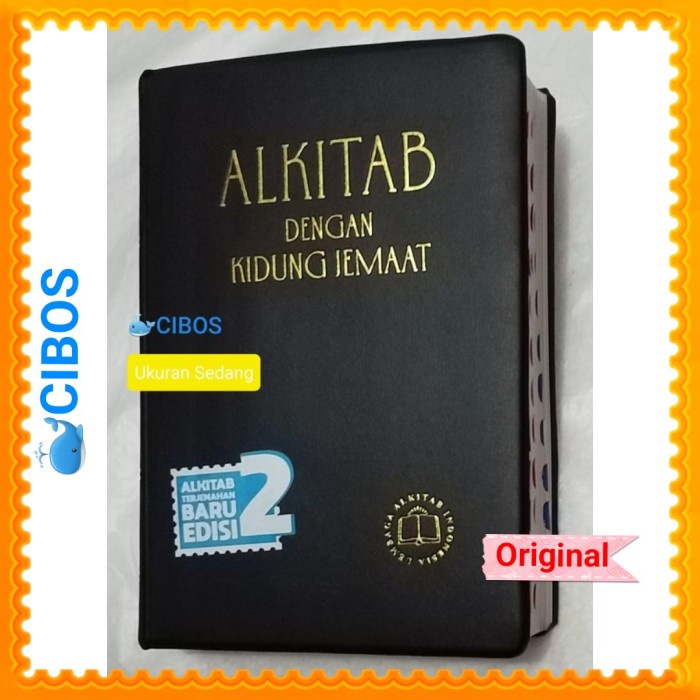 

Alkitab Kristen Dengan Kidung Jemaat Ukuran Sedang. Lai Tb2 052 Ti Kj.