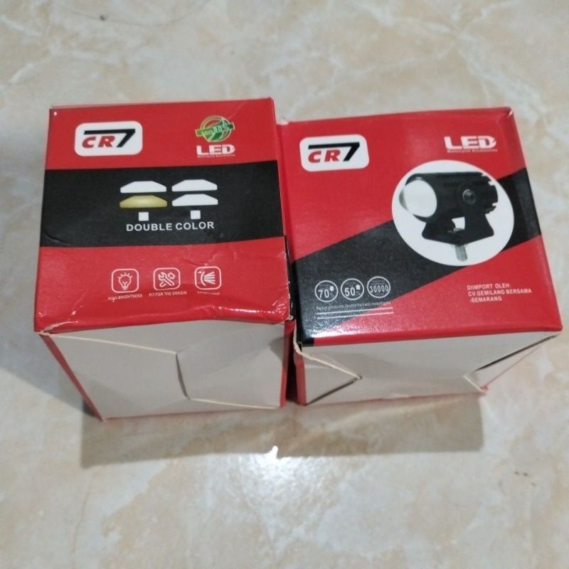 New Lampu Sorot Tambahan Mobil/Motor 12Volt Super Terang Premium Ready