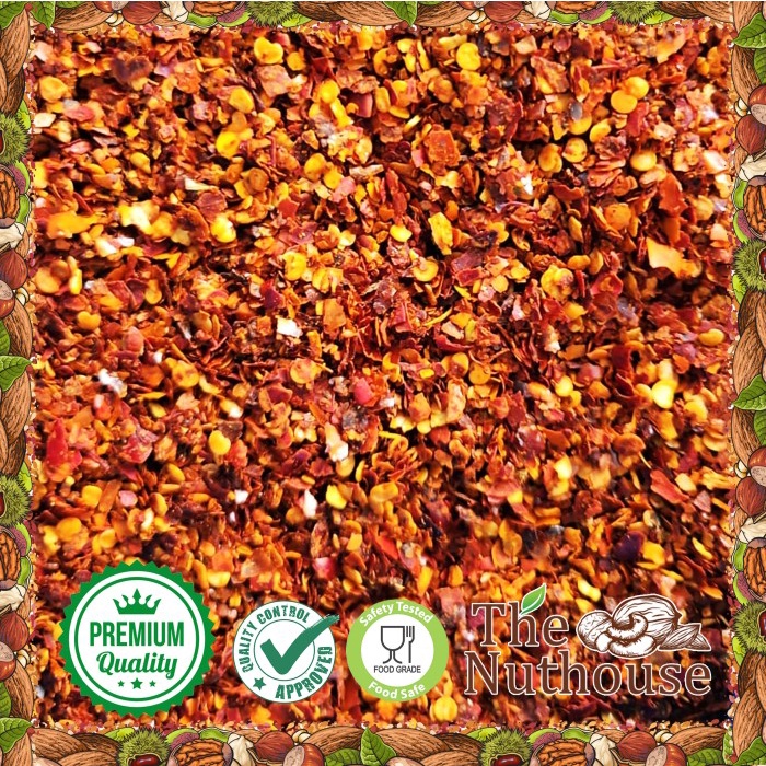 

1Kg Chili Flakes / Cabai Giling Kasar [Import Quality] Best Seller